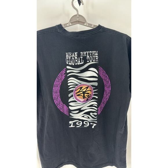Vintage 1997 ZZ Top's Mean Rhythm Global Tour T-Shirt Giant Tag Men's X-Large - Picture 9 of 10